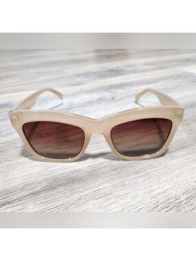 Sojos Badra Sunglasses in Clear Brown - New In Box